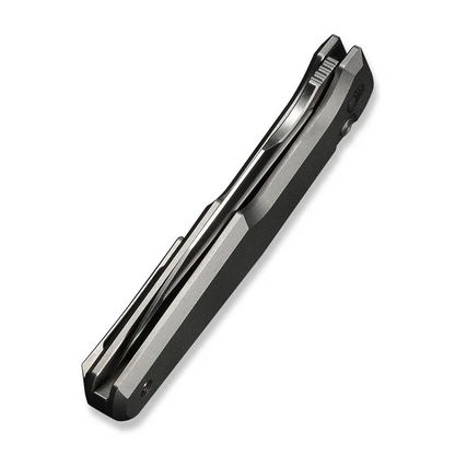 WE Knife Co., Ltd™ Dressytak Button Lock WE25059-2 Gray 6AL4V Titanium M390 Stainless Steel Pocket Knife