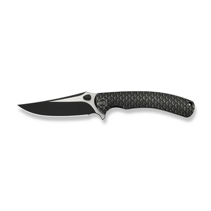 WE Knife Co., Ltd™ Dracarys Frame Lock WE25061B-5 Black 6AL4V Titanium M390 Stainless Steel Pocket Knife