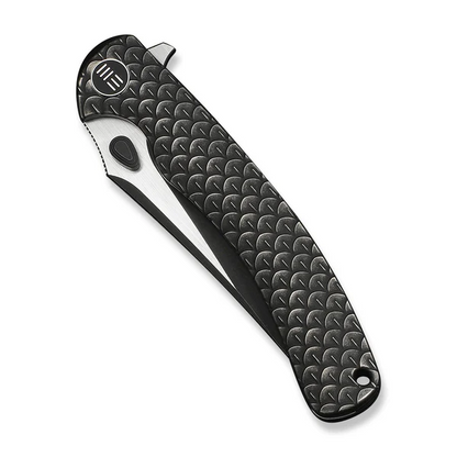 WE Knife Co., Ltd™ Dracarys Frame Lock WE25061B-5 Black 6AL4V Titanium M390 Stainless Steel Pocket Knife