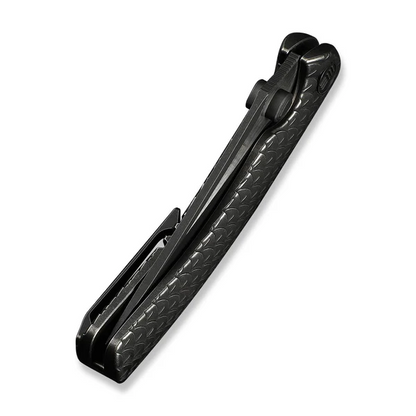WE Knife Co., Ltd™ Dracarys Frame Lock WE25061B-5 Black 6AL4V Titanium M390 Stainless Steel Pocket Knife