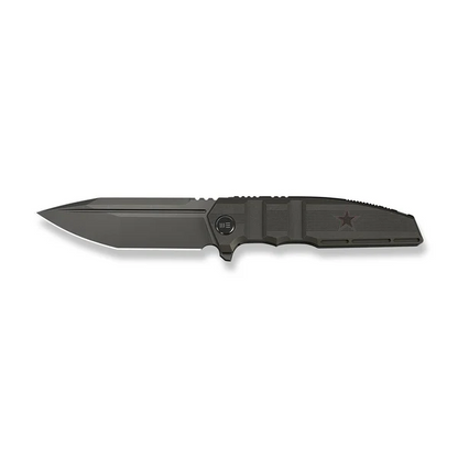 WE Knife Co., Ltd™ Breach Frame Lock WE25077-1 Charcoal Gray Anodized 6AL4V Titanium M390 Stainless Steel Pocket Knife