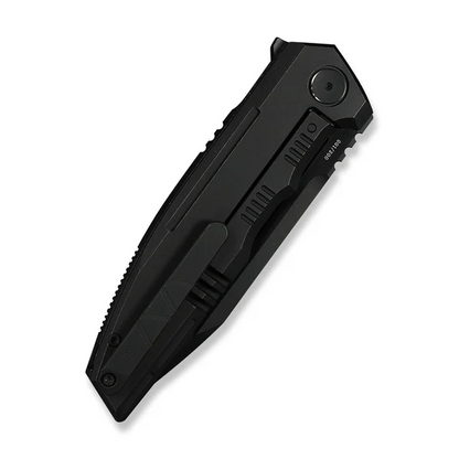 WE Knife Co., Ltd™ Breach Frame Lock WE25077-2 Black Anodized 6AL4V Titanium M390 Stainless Steel Pocket Knife