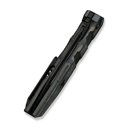 WE Knife Co., Ltd™ Breach Frame Lock WE25077-3 Pixel Camo 6AL4V Titanium M390 Stainless Steel Pocket Knife