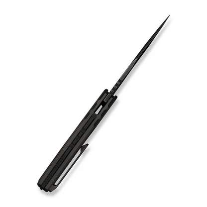 WE Knife Co., Ltd™ Temper Frame Lock WE25079-2 Charcoal Gray 6AL4V Titanium M390 Stainless Steel Pocket Knife