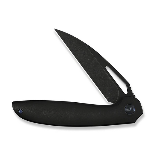 WE Knife Co., Ltd™ Tiercel Frame Lock WE26021-1 Black Stonewash 6AL4V Titanium CPM MagnaCut Stainless Steel Pocket Knife