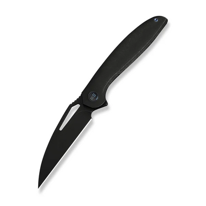 WE Knife Co., Ltd™ Tiercel Frame Lock WE26021-1 Black Stonewash 6AL4V Titanium CPM MagnaCut Stainless Steel Pocket Knife
