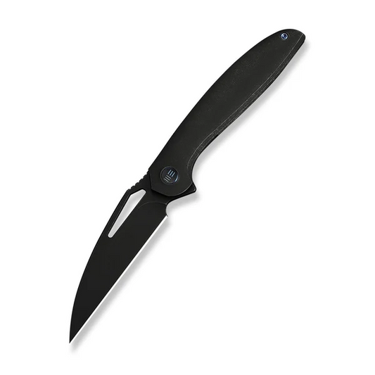 WE Knife Co., Ltd™ Tiercel Frame Lock WE26021-1 Black Stonewash 6AL4V Titanium CPM MagnaCut Stainless Steel Pocket Knife