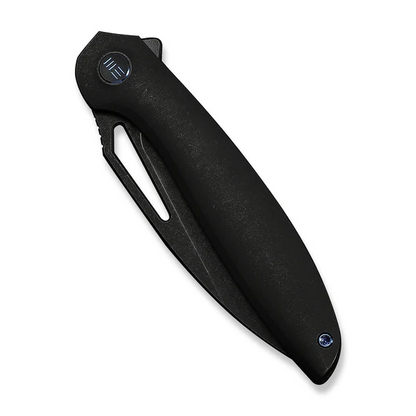 WE Knife Co., Ltd™ Tiercel Frame Lock WE26021-1 Black Stonewash 6AL4V Titanium CPM MagnaCut Stainless Steel Pocket Knife