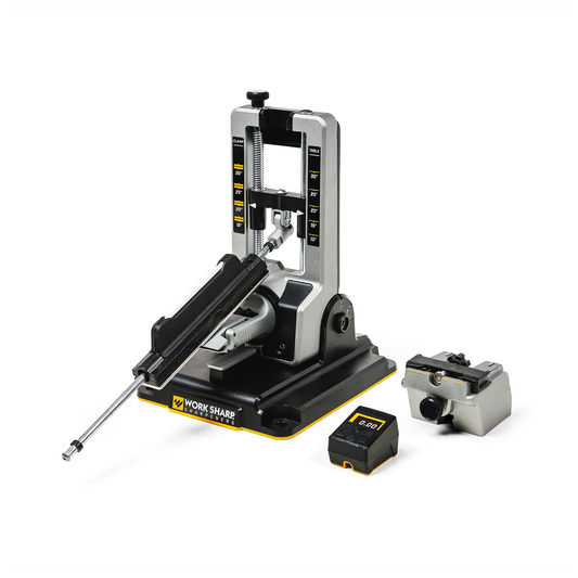 Work Sharp™ WSBCHPAJ-PRO Knife Diamond Plates & Ceramic Stone Professional Precision Adjust Knife Sharpener