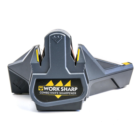 Work Sharp™ WSCMB Knife Abrasive Belts and Ceramic Honing Rod Combo Knife Sharpener