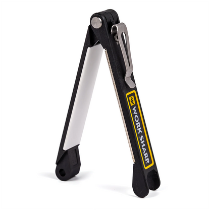 Work Sharp™ WSEDCFFS Knife Diamond and Fine-Grit Ceramic Folding Field Sharpener