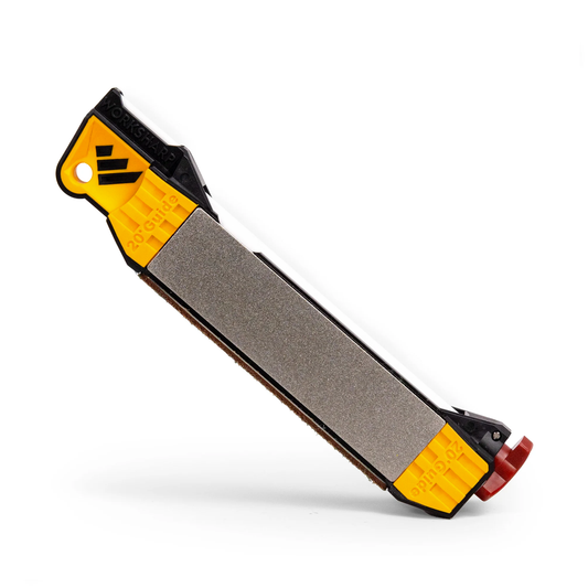 Work Sharp™ WSGFS221 Knife Diamond, Fine-Grit Ceramic and Leather Guided Field Sharpener