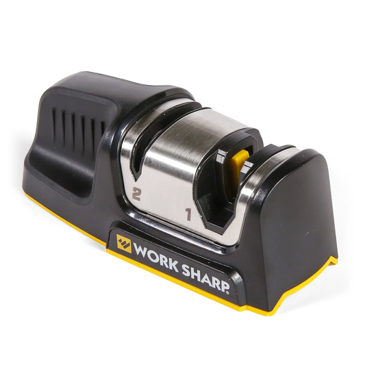 Work Sharp™ WSKTNKES Knife Convex Carbides & Fine-Grit Ceramic Abrasive Wheels Kitchen Edge Knife Sharpener