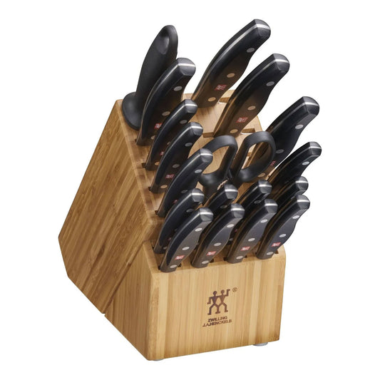 ZWILLING J.A. Henckels, LLC™ 19-piece Kitchen Block Set 30782-000 Black Matte Plastic German Stainless Steel