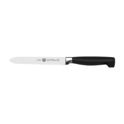 ZWILLING J.A. Henckels, LLC™ 8-piece Kitchen Block Set 35065-700 Black Polypropylene SIGMAFORGE High-Carbon Stainless Steel
