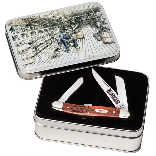 W.R. Case XX Knives Stockman Hardware Heritage Chestnut Bone Stainless Pocket Knife AWTC18HH