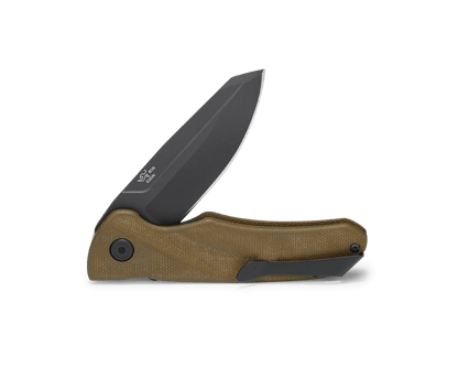 Buck Sprint Ops Liner Lock 0843GRS-B OD Green Canvas Micarta & S35VN Stainless Steel Pocket Knife