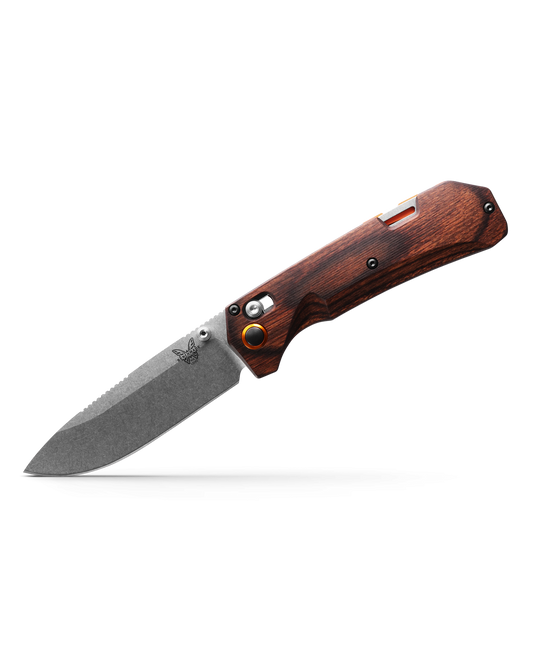 Benchmade, Inc.™ Grizzly Creek 15062 Stabilized Wood CPM S30V Stainless Steel Pocket Knife