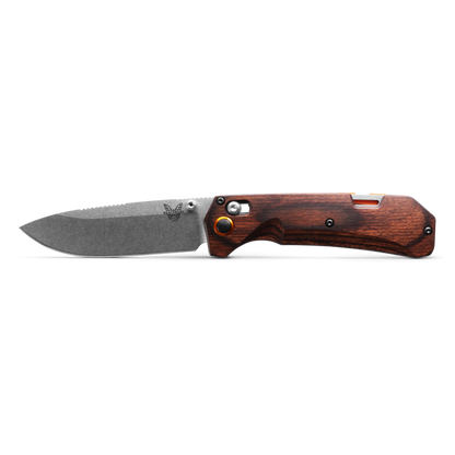 Benchmade, Inc.™ Grizzly Creek 15062 Stabilized Wood CPM S30V Stainless Steel Pocket Knife