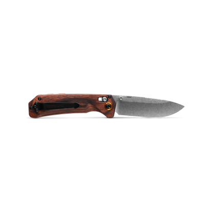 Benchmade, Inc.™ Grizzly Creek 15062 Stabilized Wood CPM S30V Stainless Steel Pocket Knife