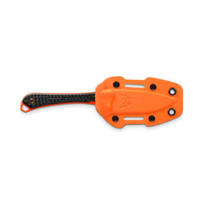 Benchmade, Inc.™ Altitude Fixed Blade 15201OR Orange Cpm-s90v and Carbon Fiber CPM S90V Stainless Steel Knife