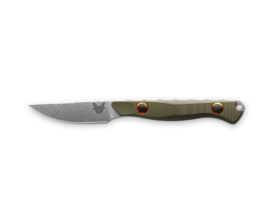 Benchmade, Inc.™ Flyway Fixed Blade 15700-01 OD Green G10 CPM S90V Stainless Steel Knife