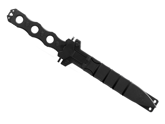 Benchmade, Inc.™ Socp Fixed Blade Dagger 185BK Black G10 CPM 3V Carbon Steel Knife