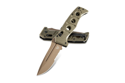 Benchmade, Inc.™ Auto Adamas 2750SFE-2 OD Green G10 CPM-CruWear Steel Pocket Knife