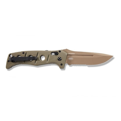 Benchmade, Inc.™ Auto Adamas 2750SFE-2 OD Green G10 CPM-CruWear Steel Pocket Knife