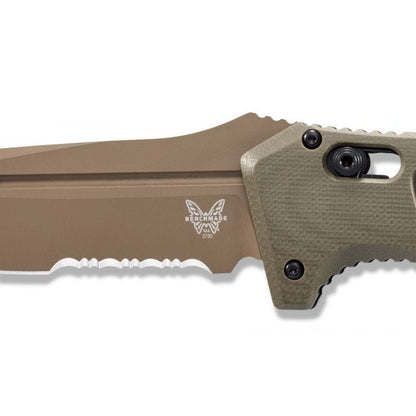 Benchmade, Inc.™ Auto Adamas 2750SFE-2 OD Green G10 CPM-CruWear Steel Pocket Knife