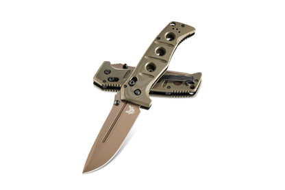 Benchmade, Inc.™ Adamas 275FE-2 OD Green G10 CPM-CruWear Steel Pocket Knife