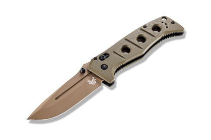 Benchmade, Inc.™ Adamas 275FE-2 OD Green G10 CPM-CruWear Steel Pocket Knife