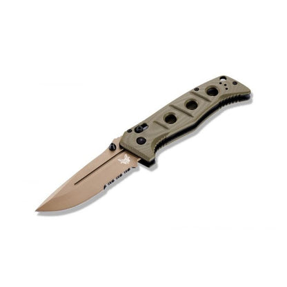 Benchmade, Inc.™ Adamas 275SFE-2 OD Green G10 CPM-CruWear Steel Pocket Knife