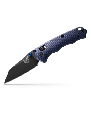 Benchmade, Inc.™ Full Immunity Lever Lock 290BK Crater Blue Aluminum CPM-M4 Carbon Steel Pocket Knife