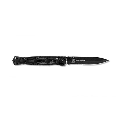 Benchmade, Inc.™ SOCP Folder 391SBK Black CF-Elite D2 Semi-Stainless Steel Pocket Knife