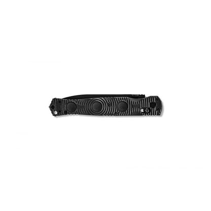 Benchmade, Inc.™ SOCP Folder 391SBK Black CF-Elite D2 Semi-Stainless Steel Pocket Knife