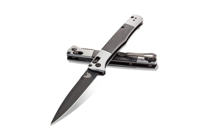 Benchmade, Inc.™ Auto Fact 4170BK 6061-T6 Aluminum and Carbon Fiber CPM-S90V Stainless Steel Pocket Knife