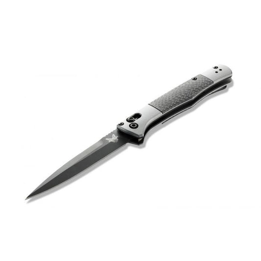 Benchmade, Inc.™ Auto Fact 4170BK 6061-T6 Aluminum and Carbon Fiber CPM-S90V Stainless Steel Pocket Knife