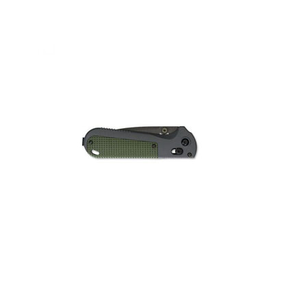 Benchmade, Inc.™ Redoubt 430BK Gray & Green Grivory CPM D2 Semi-Stainless Steel Pocket Knife