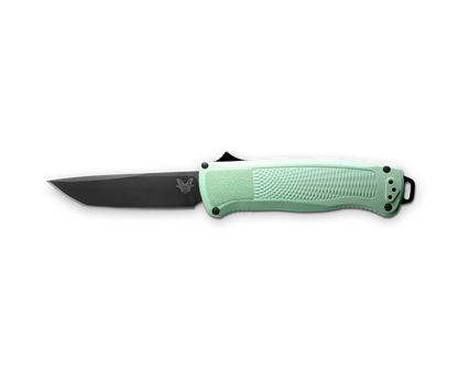 Benchmade, Inc.™ Shootout OTF 5370BK-03 Sea Foam Grivory CPM CruWear Semi-Stainless Steel Pocket Knife