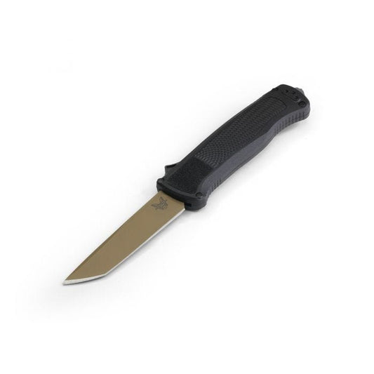 Benchmade, Inc.™ Shootout OTF 5370FE Black CF-Elite CPM CruWear Steel Pocket Knife