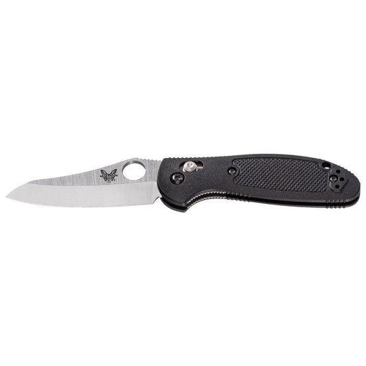 Benchmade, Inc.™ Mini Griptilian 555-S30V Black Glass-filled Nylon CPM S30V Stainless Steel Pocket Knife