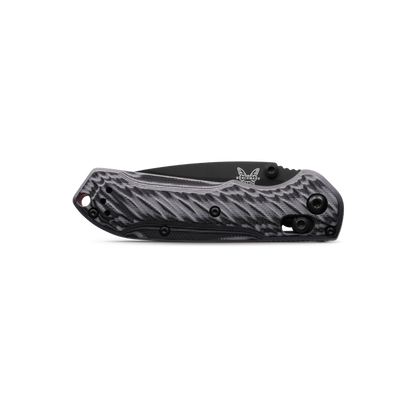 Benchmade, Inc.™ Mini Freek 565BK-02 Black & Gray G10 CPM M4 Carbon Steel Pocket Knife