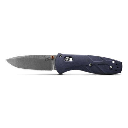 Benchmade, Inc.™ Mini Barrage 585-03 Blue Canyon Richlite CPM S30V Stainless Steel Pocket Knife