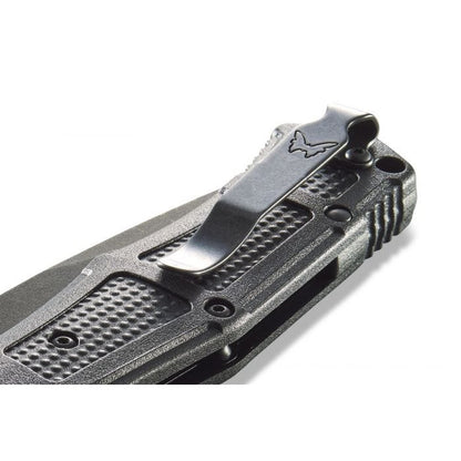 Benchmade, Inc.™ Claymore 9070SBK Black Grivory D2 Semi-Stainless Steel Pocket Knife