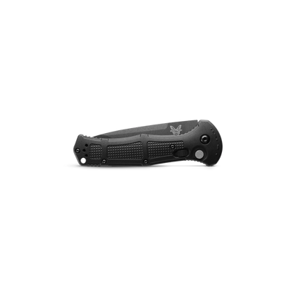 Benchmade, Inc.™ Claymore Auto 9071BK Black Grivory CPM D2 Semi-Stainless Steel Pocket Knife