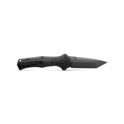 Benchmade, Inc.™ Claymore Auto 9071BK Black Grivory CPM D2 Semi-Stainless Steel Pocket Knife