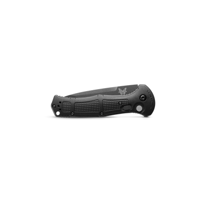 Benchmade, Inc.™ Claymore Auto 9071SBK Black Grivory CPM D2 Semi-Stainless Steel Pocket Knife