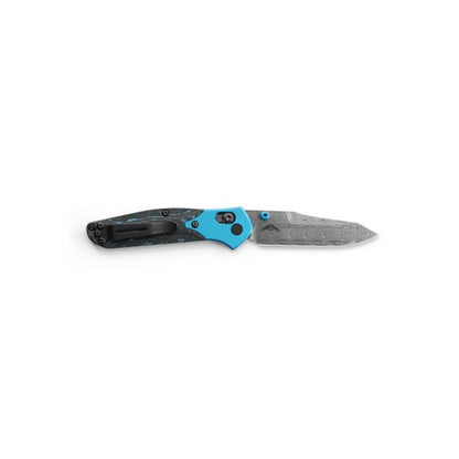 Benchmade, Inc.™ Mini Osborne 945-221 Arctic Storm Fat Carbon Damasteel Pocket Knife