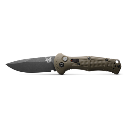 Benchmade, Inc.™ Mini Claymore 9570BK-1 Ranger Green Grivory CPM D2 Semi-Stainless Steel Pocket Knife